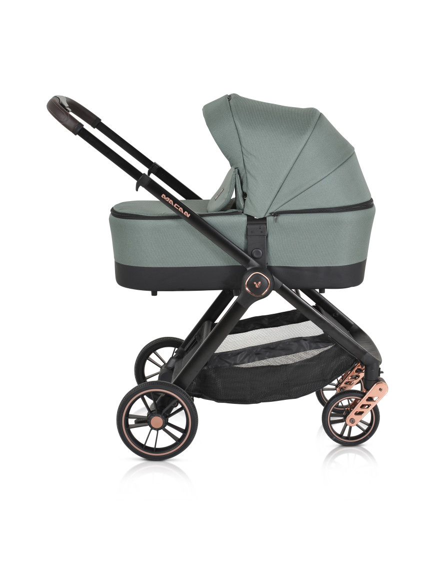 Комбинирана детска количка Macan 2в1 зелен