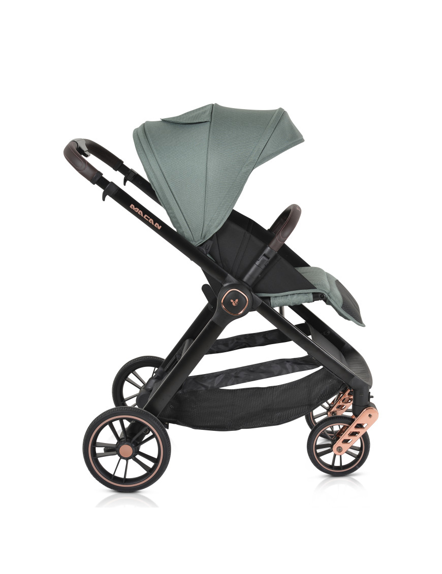 Комбинирана детска количка Macan 2в1 зелен