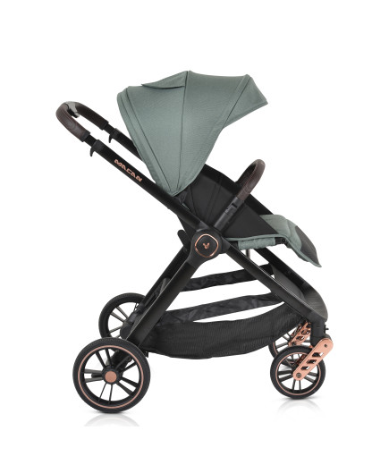 Комбинирана детска количка Macan 2в1 зелен