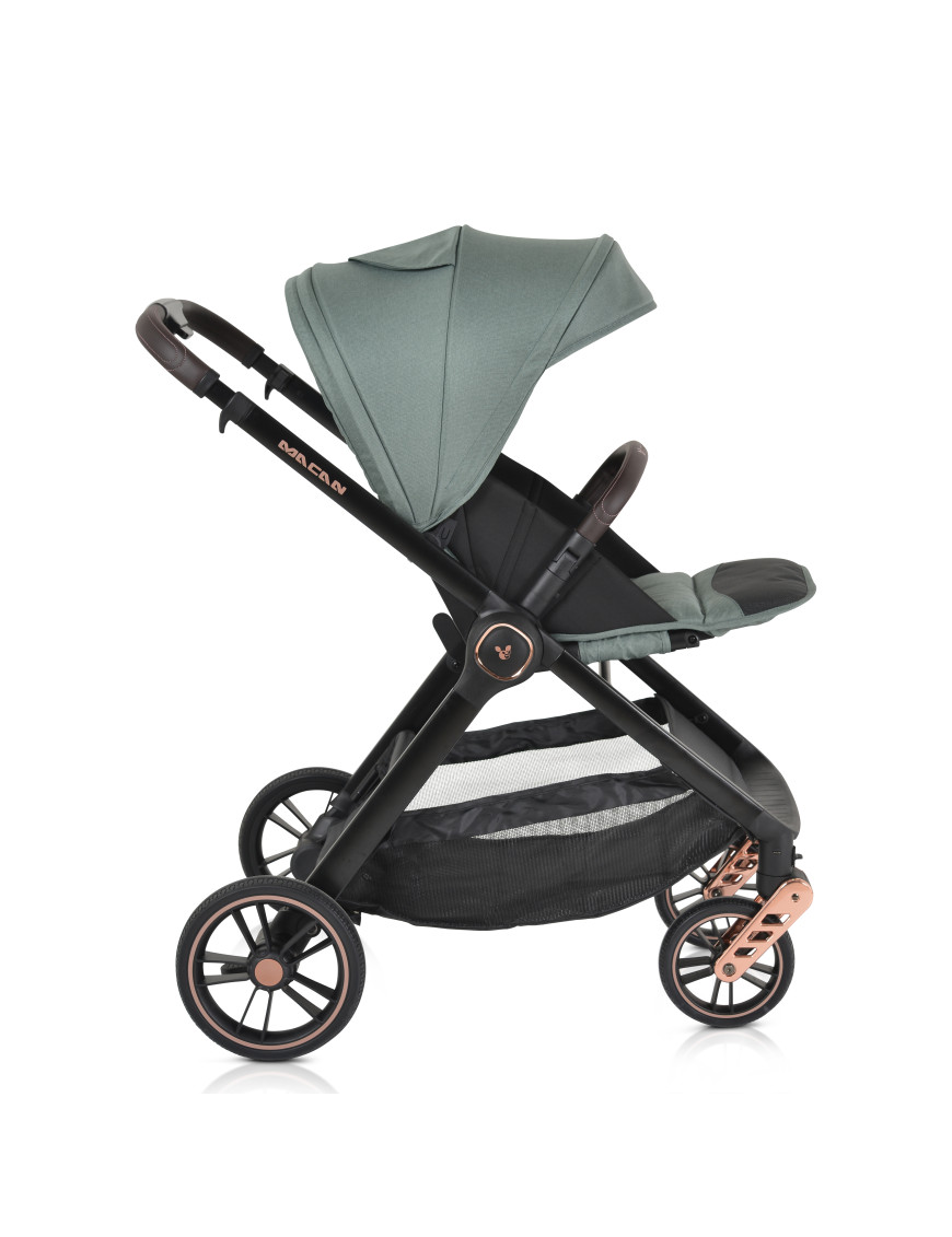 Комбинирана детска количка Macan 2в1 зелен