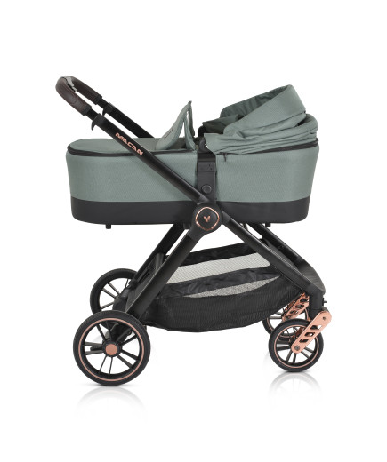 Комбинирана детска количка Macan 2в1 зелен