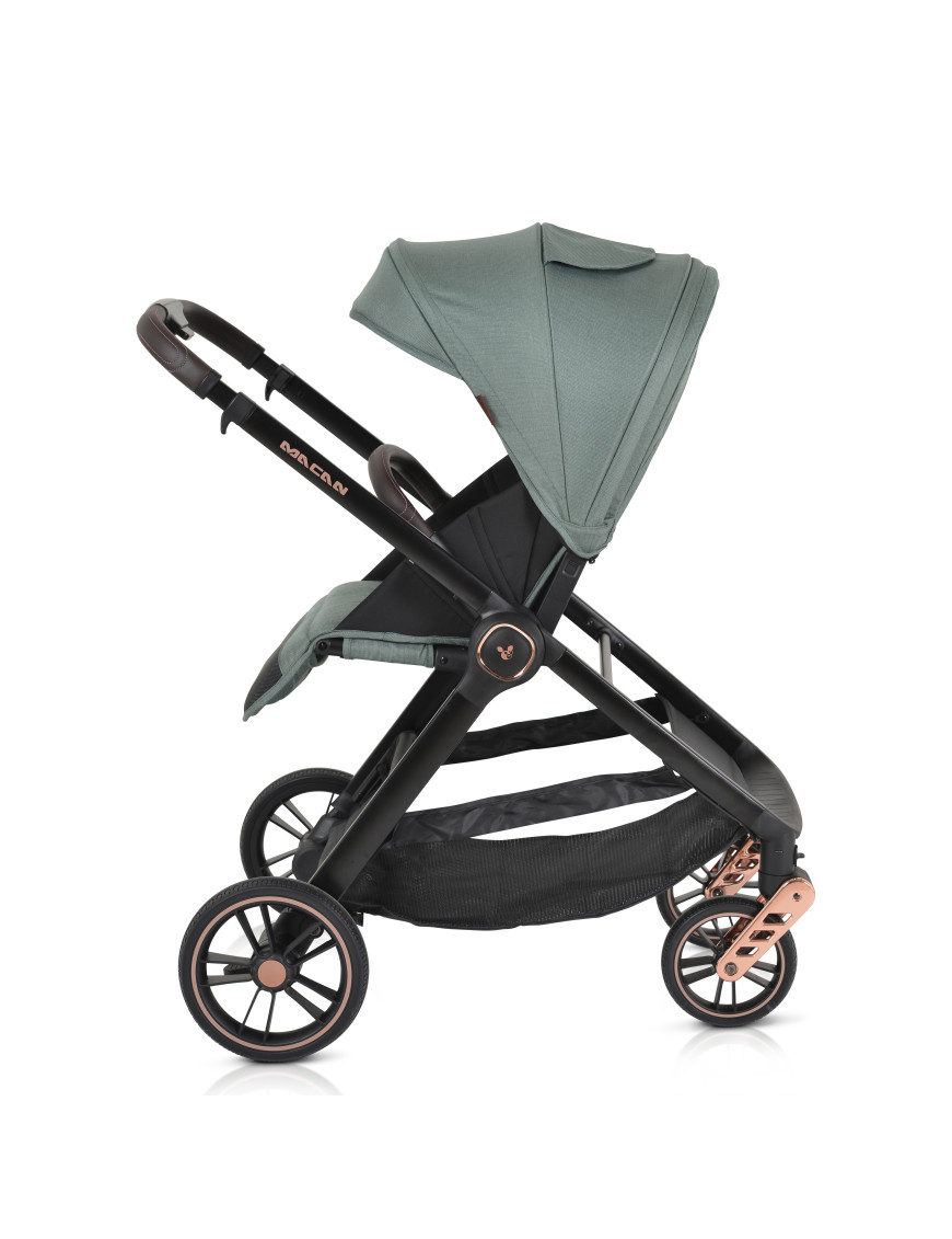 Комбинирана детска количка Macan 2в1 зелен
