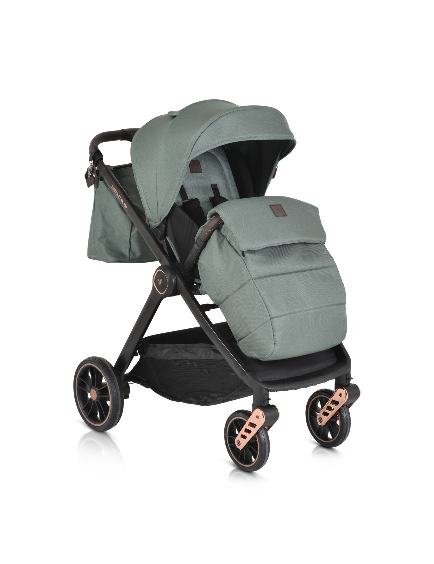 Комбинирана детска количка Macan 2в1 зелен