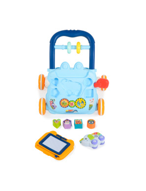 Играчка за прохождане Elephant HE0810 син 2