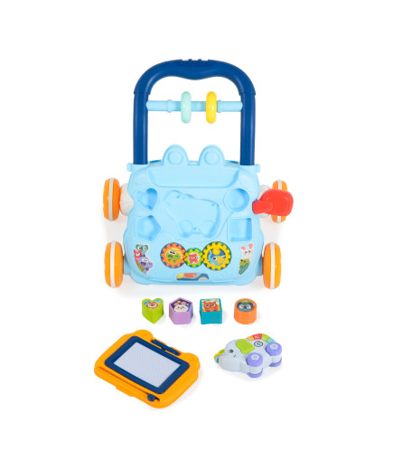 Играчка за прохождане Elephant HE0810 син