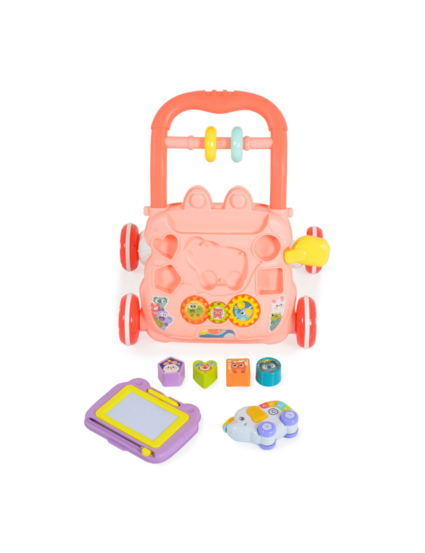 Играчка за прохождане Elephant HE0811 розов