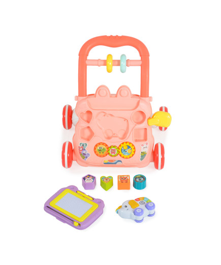 Играчка за прохождане Elephant HE0811 розов