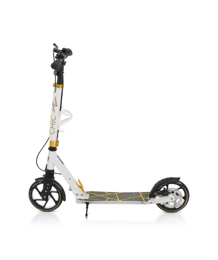 Тротинетка Chic бял