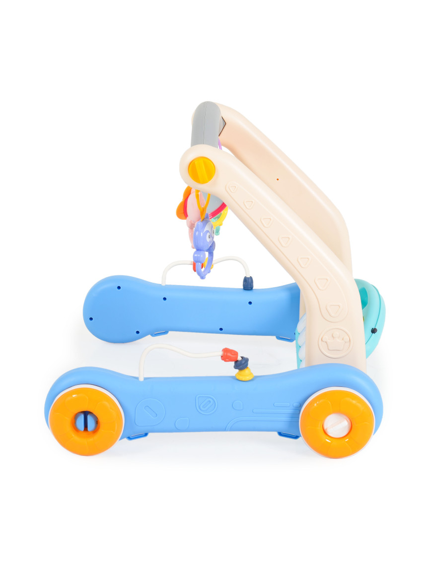 Играчка за прохождане 2в1 Piano blue HE0637