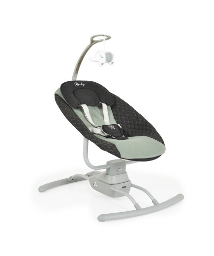 Електрическа люлка Rocky зелен