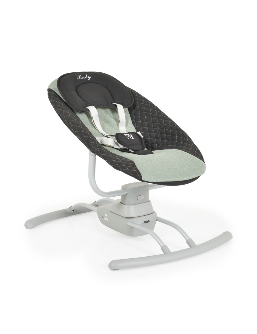Електрическа люлка Rocky зелен