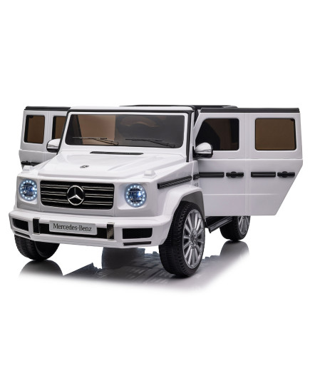 Акумулаторна кола Licensed Mercedes Benz G500  White