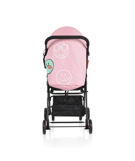 Детска лятна количка Capri розов