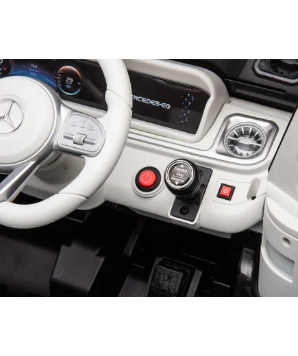 Акумулаторна кола Licensed Mercedes Benz EQG Black + батерия 12V/9AH