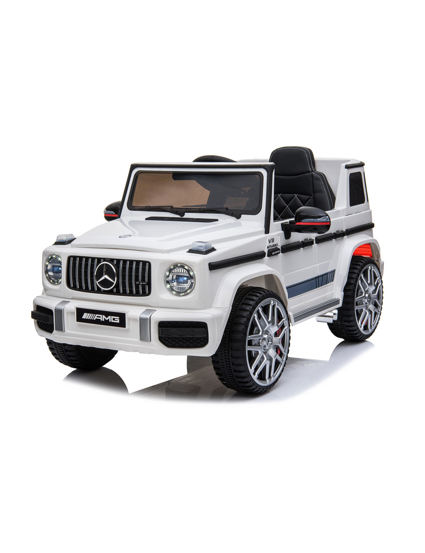 Акумулаторна кола Licensed Mercedes AMG G63 White + батерия 12V7AH