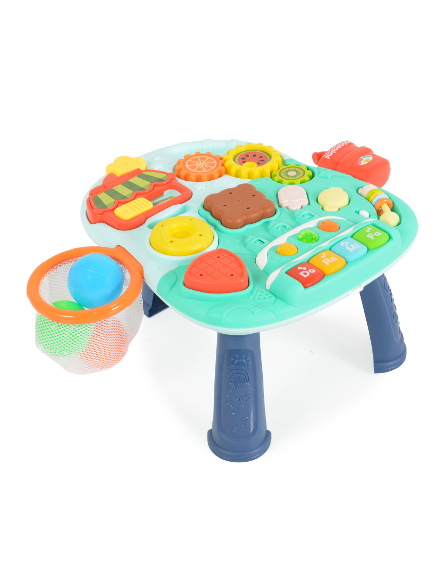 Играчка за прохождане 2в1 Basket син