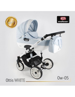 Adbor-Бебешка количка 3в1 Zarra White цвят:34