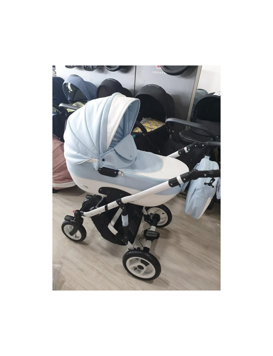 Adbor-Бебешка количка 3в1 Zarra White цвят:34