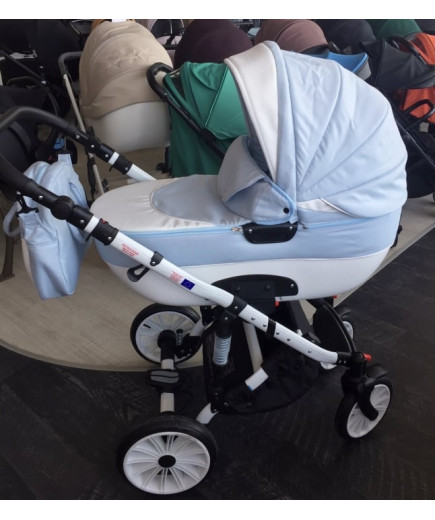 Adbor-Бебешка количка 3в1 Zarra White цвят:34