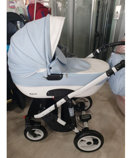 Adbor-Бебешка количка 3в1 Zarra White цвят:34