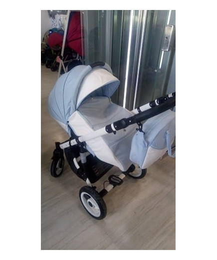 Adbor-Бебешка количка 3в1 Zarra White цвят:34