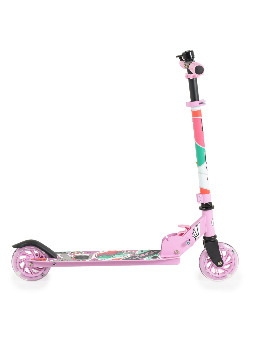 Тротинетка Miracle розов