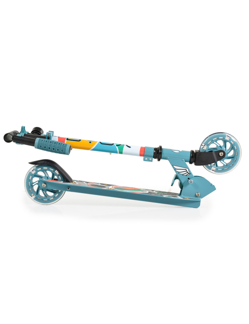 Тротинетка Miracle син