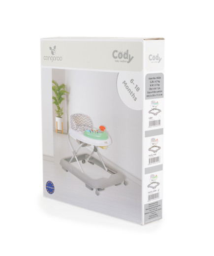 Проходилка Cody пастелно розов