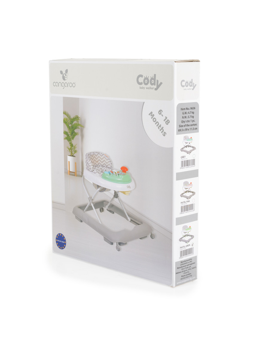 Проходилка Cody пастелно зелен