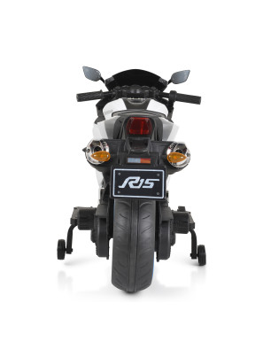 Акумулаторен мотор Motocross бял 2