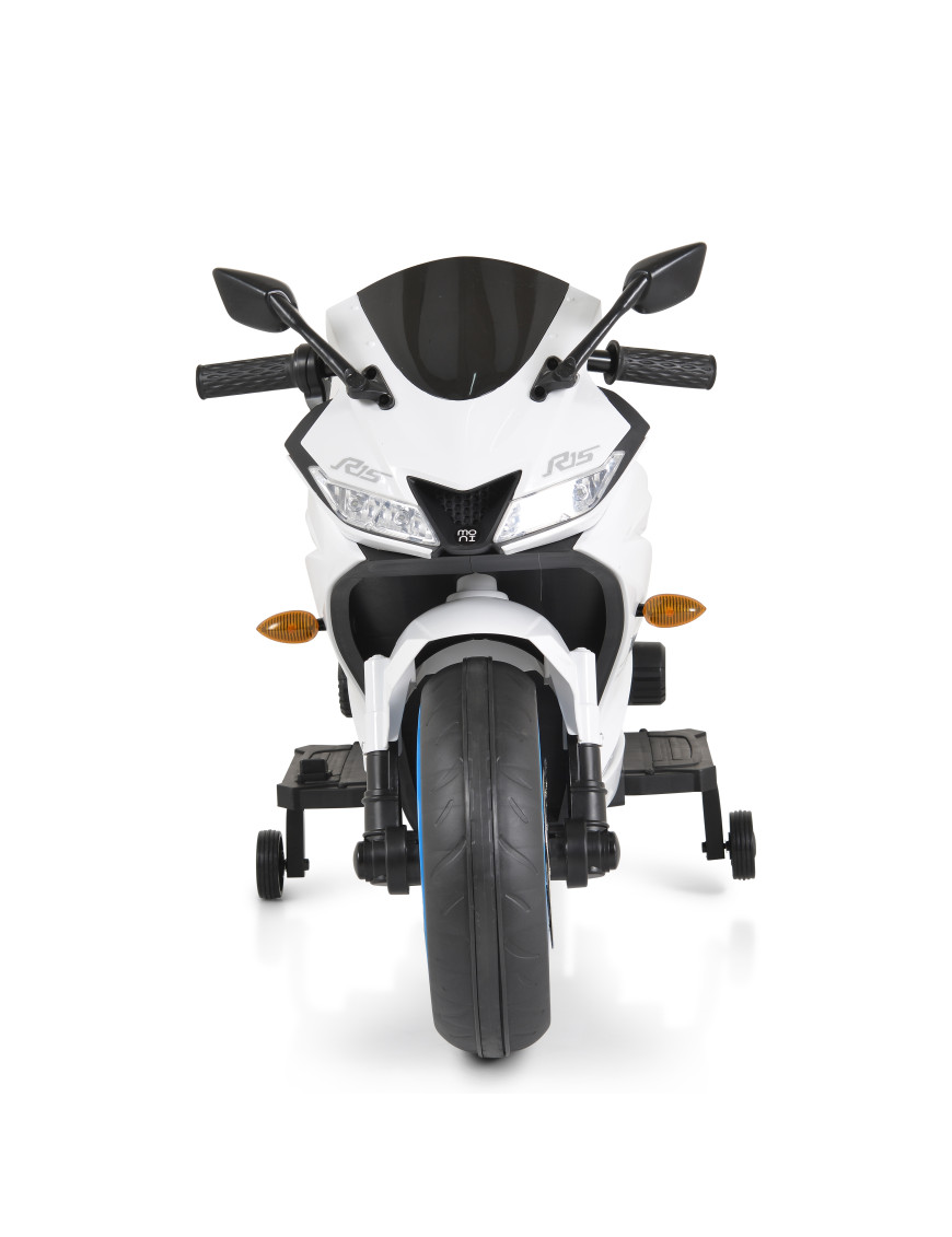 Акумулаторен мотор Motocross бял