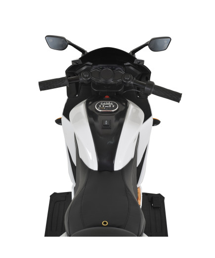 Акумулаторен мотор Motocross бял