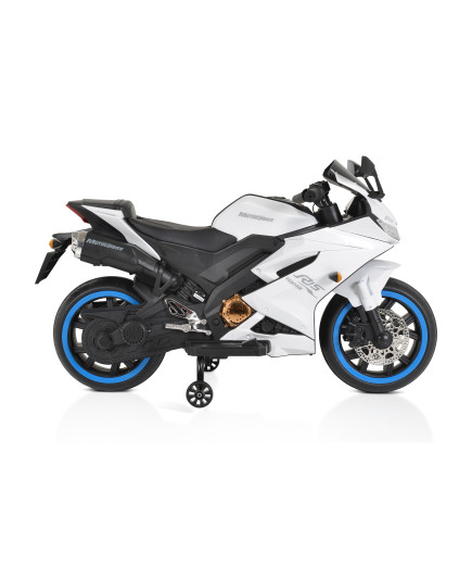 Акумулаторен мотор Motocross бял