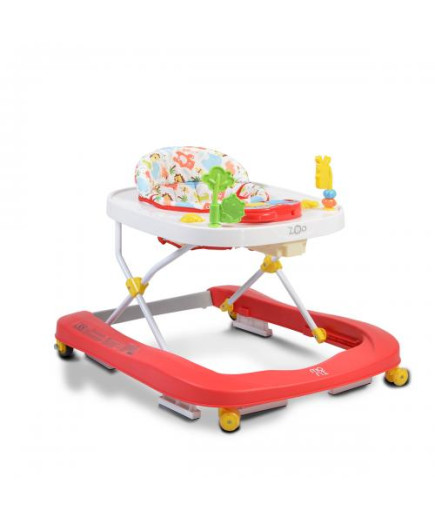 Проходилка Zoo червен