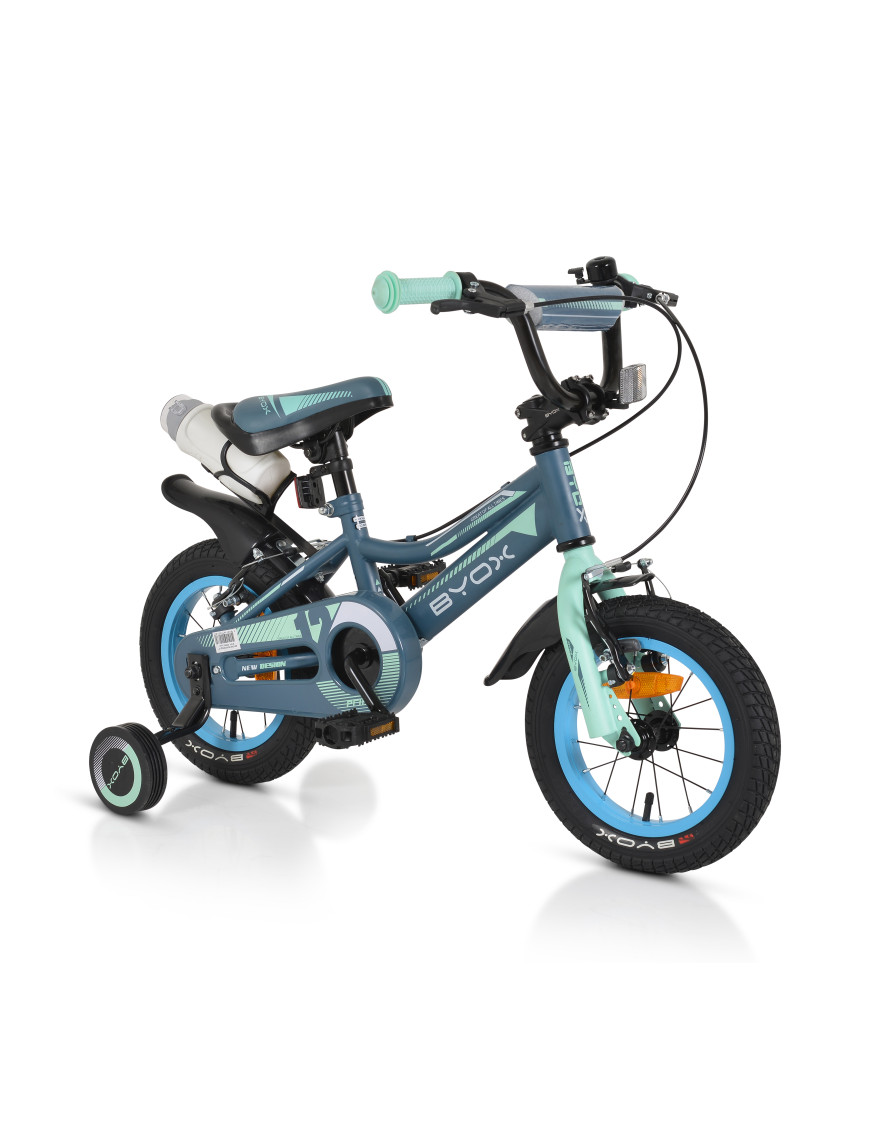 Детски велосипед 12'' Prince сив