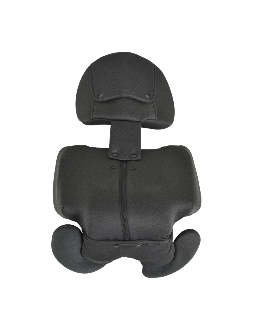 Стол за кола Castor 40-150см черен