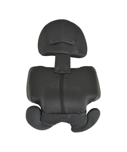 Стол за кола Castor 40-150см черен