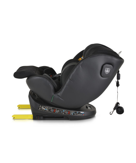 Стол за кола Castor 40-150см черен