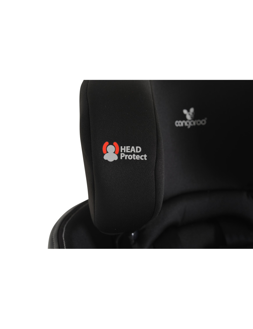 Стол за кола Castor 40-150см черен