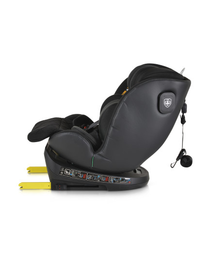 Стол за кола Castor 40-150см черен