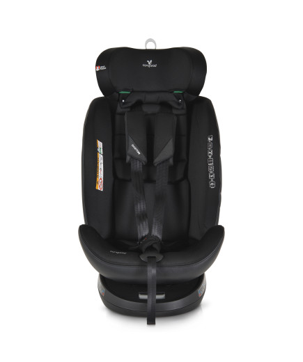 Стол за кола Castor 40-150см черен