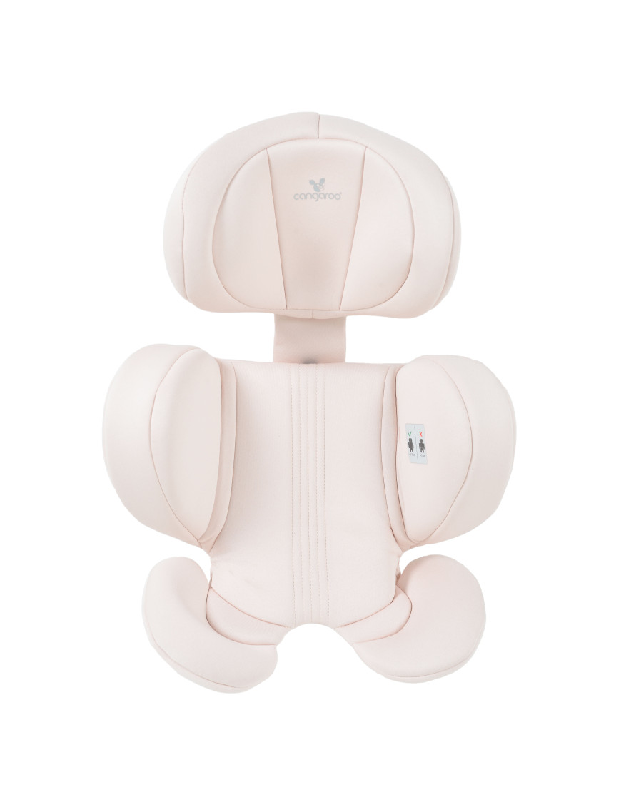 Стол за кола Castor 40-150см пудра