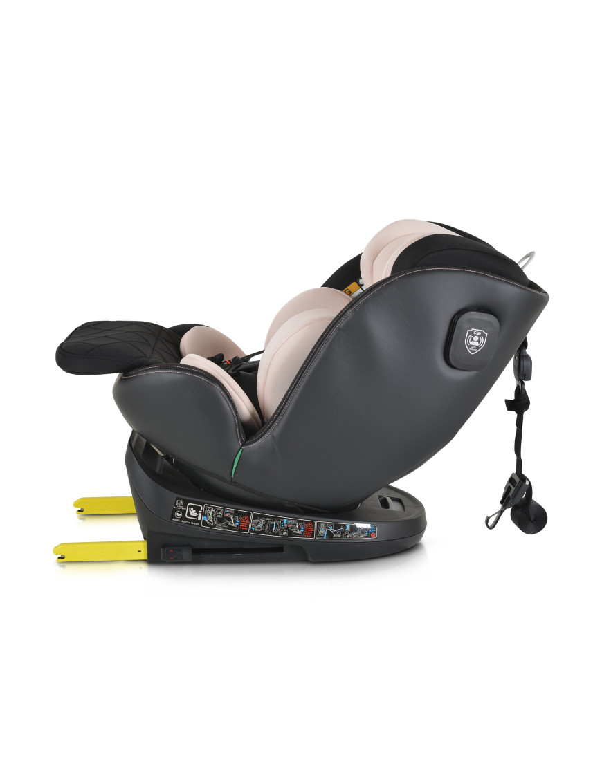 Стол за кола Castor 40-150см пудра