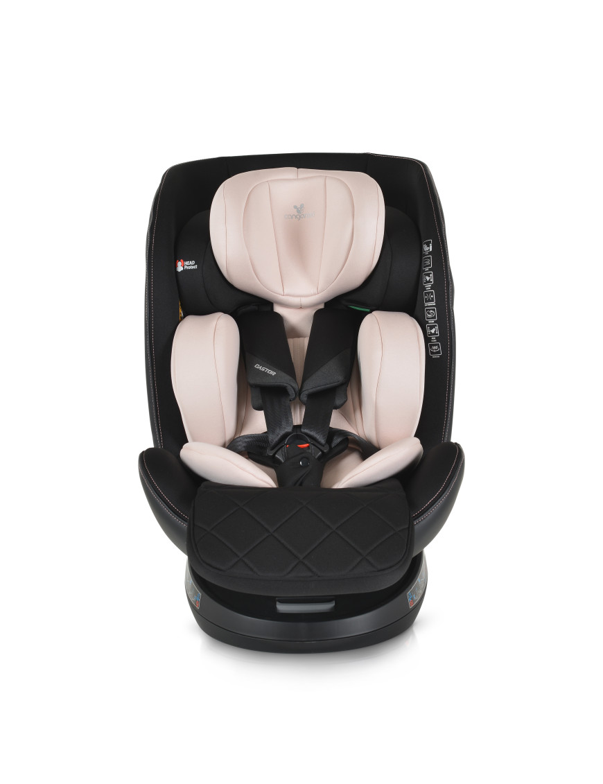 Стол за кола Castor 40-150см пудра