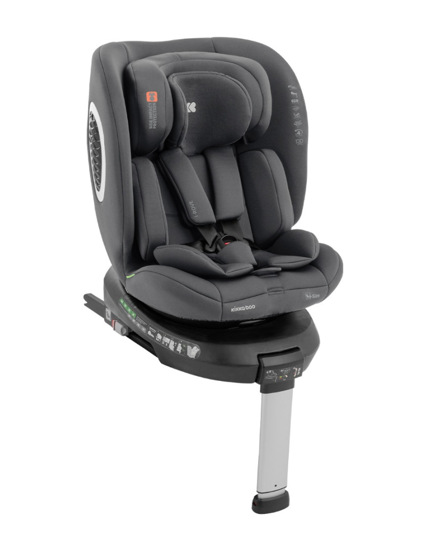 Стол за кола 40-150 см i-Rove i-SIZE Dark Grey