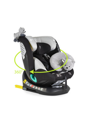 Стол за кола Serengeti 40-150см светлосив 2