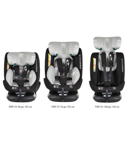 Стол за кола Serengeti 40-150см светлосив