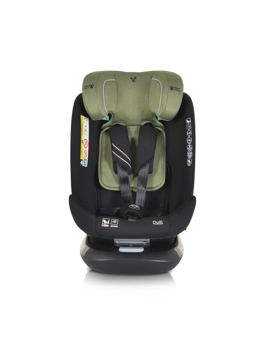 Стол за кола Quill 40-150см зелен