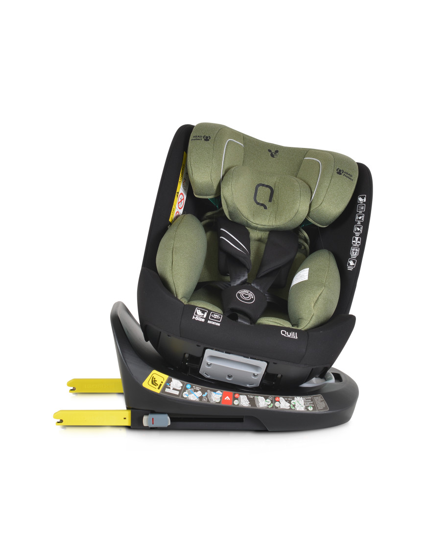 Стол за кола Quill 40-150см зелен