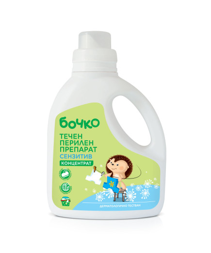БОЧКО Течен перилен препарат Сензитив 1100 мл